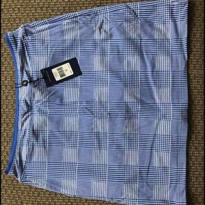 Blue and white golf skort size Medium with tags